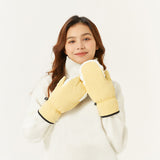 US Stock Ski Mittens for Women Skiing Warm Gloves Waterproof Snow Mitts