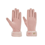US Stock Women's Warm Gloves Touchscreen Anti-Slip Gloves