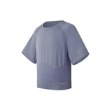 US Stock Women's Crop Tops Short Sleeve T-Shirt UPF50+ Slim Sexy Tee