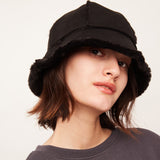 US Stock Winter Faux Fur Bucket Hat Fluffy Fuzzy Vintage Hat