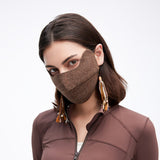 Warm Stylish Breathable Face Cover with Colorful Tassel