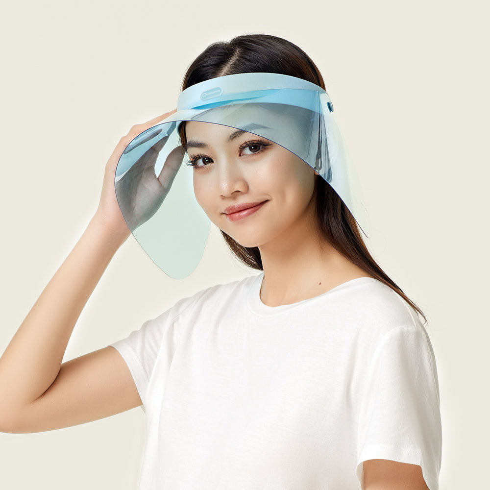 Japan Stock Unisex Clear Sun Visor Hat UV Protection UPF 50+ Extra Wide Brim Caps