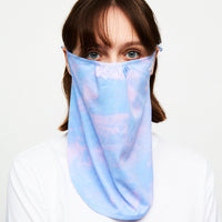 US Stock Anti-UV Layered Face Cover Sun Protective Balaclava UPF 50+
