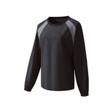 Unisex Long Sleeve Pullover UPF50+ Anti-Chlorine Fabric Loose Casual Tops