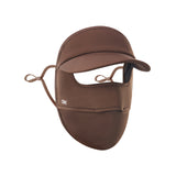Full-Face Winter Face Cover Built-in Visor Cap Windproof Breathable Cold-Weather Protection