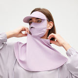 Multi-Function Sun Protection Face Shield with Cap Visor UPF50+