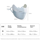 Sunscreen Face Cover 3D Patchwork UPF2000+ Protection Mask