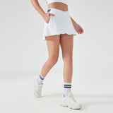 US Stock Tennis Golf Skirt with Pockets Women's A Line Crossover Athletic Skort