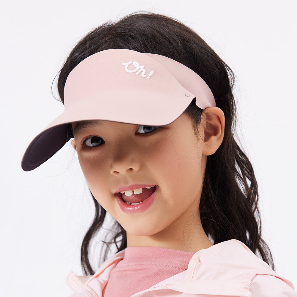Kid's Visor Athletic Sun Hat for Boys Girls Adjustable Tennis Sport Visors