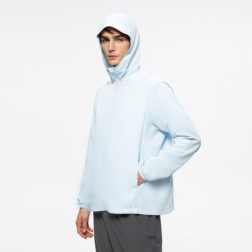 Men's Sun Protection Jacket Hoodie Long Sleeve Outdoor Coats UPF 50+