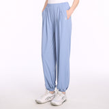 US Stock Women's Loose Pants Lightweight Cooling Trousers UPF50+