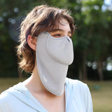 Sun Protection Face Mask Mouth-Opened Cover UPF50+