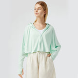 US Stock Women's Sun Protection Cloak Coats UPF50+