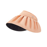 Wide Brim Shell Shape Sun Visor Cap UPF 2000+ Sun Protection Empty Top Hat