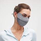 Sunscreen Face Cover 3D Patchwork UPF2000+ Protection Mask