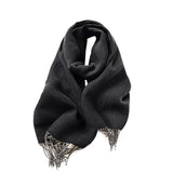 Women's Soft Scarf Winter Warm Large Blanket Dual-sided Plaid Wrap Shawl Scarves