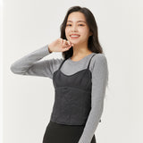US Stock Women's Puffer Vest Lightweight 90% White Down Brami Tank