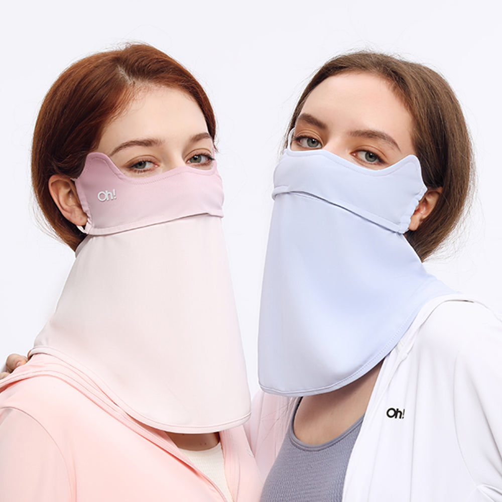 OHRAIN UPF 50+ Neck Gaiter - Breathable UV Face Scarf With 3D Support For Outdoor Activities