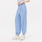 US Stock Women's Loose Pants Lightweight Cooling Trousers UPF50+