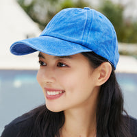US Stock Washed Plain Baseball Cap Retro Adjustable Size Dad Hats