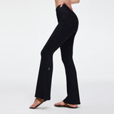 High Waisted Flare Leggings UPF50+ Stretchy Yoga Pants