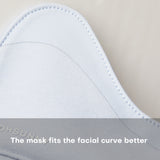 Warm Face Mask with Stylish Leather Edge Face Cover