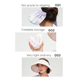 Foldable Visor Hat  – UPF 2000+ UV Protection & Compact Hairband Design