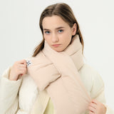 Women's Down Scarf Neck Warmer Winter Lightweight Scarves