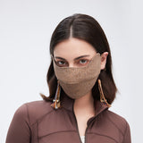 Warm Stylish Breathable Face Cover with Colorful Tassel