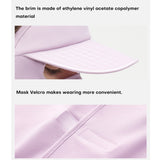 Multi-Function Sun Protection Face Shield with Cap Visor UPF50+