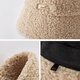 US Stock Women's Winter Warm Heated Bucket Hat