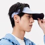 US Stock Sun Visor Hat Unisex Adjustable Sun Protection Golf Cap UPF50+