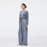 Women's Loose Pants Oversize Wide Leg Trousers UPF50+ Vacation Outfits