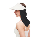 Anti-UV Neck Shade UPF 50+ Sun Protection Hat Drape Adjustable Neck Protector Unisex Face Covering