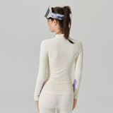 US Stock Skiing Thermal Underwear Set for Women Seamless Warm Base Layer Top & Bottom