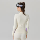 Skiing Thermal Underwear Set for Women Seamless Warm Base Layer Top & Bottom Long Johns for Cold Weather