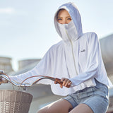US Stock Women's Sun Protection Cloak Coats UPF50+
