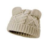 US Stock Women's Winter Heated Knit Hat