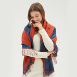 Women's Warm Scarf Cozy Shawl Soft Long Wrap for Fall Winter