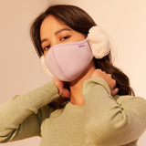 US Stock Women's Warm Mask Balaclava Face Cover with Earmuffs