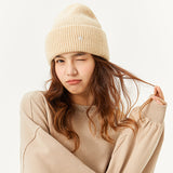 US Stock Women's Winter Heated Knit Hat