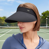 Foldable Sun Visor Hat Roll Up Cap – 270° UV Protection UPF2000+