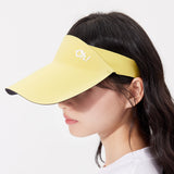 US Stock Sun Visor Hat Unisex Adjustable Sun Protection Golf Cap UPF50+