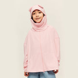 Kid's Sun Protection Hooded Jacket with Pockets UPF 50+ for 4-10 Years Boys Girls