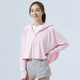 US Stock Women's Sun Protection Cloak Coats UPF50+