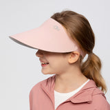 Kid's Sun Visor Hat Dual-Sided Sun Protection UPF50+ Adjustable Cap