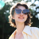 US Stock Sunglasses UV400 Protection Anti Glare Folding Frame with PU Portable Case