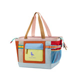 Seagull Tote Bag Multi-colored Patchwork Design Bag
