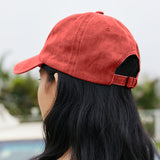 US Stock Washed Plain Baseball Cap Retro Adjustable Size Dad Hats