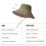 Reversible Sun Protection Bucket Hat UPF50+ UV Defense for All-Day Outdoor
